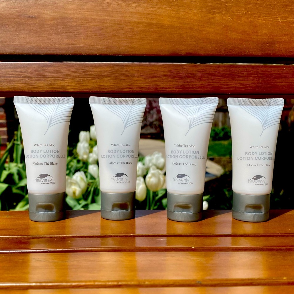 Westin Hotel- White tea aloe lotion 4-set